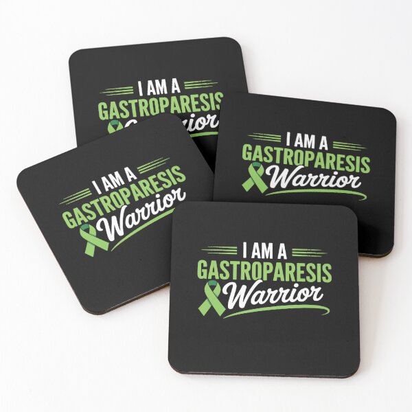 Item preview, Gastroparesis Awareness Stomach Paralysis Green Ribbon designed and sold by KonopikaaArt.