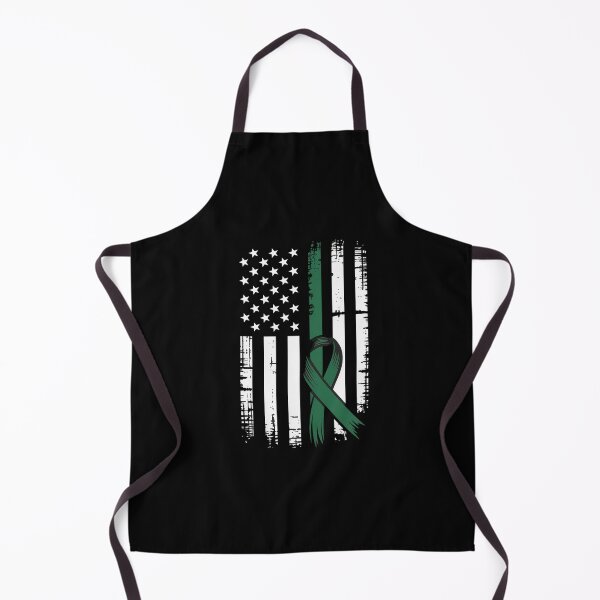Item preview, Gastroparesis Awareness T-Shirt American Flag Green Ribbon designed and sold by KonopikaaArt.
