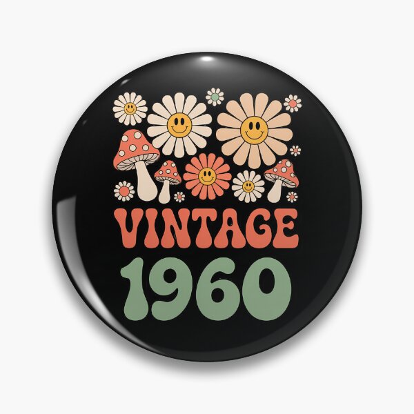 Item preview, 1960 Floral Hippie Groovy Daisy Flower 65th Birthday designed and sold by IdunayaStore.