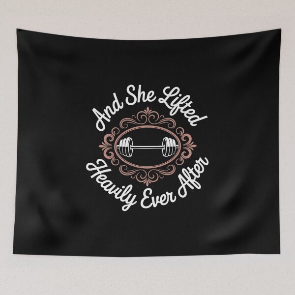 Item preview, And She Lifted Heavily Ever After Weights designed and sold by IdunayaStore.