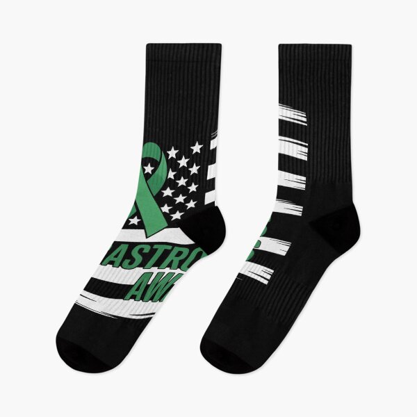 Item preview, Gastroparesis Green American Flag Gastroparesis Awareness designed and sold by KonopikaaArt.