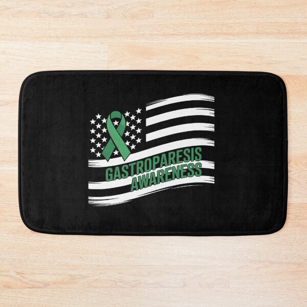 Item preview, Gastroparesis Green American Flag Gastroparesis Awareness designed and sold by KonopikaaArt.