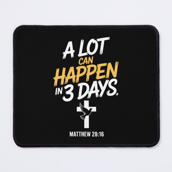 Item preview, A Lot Can Happen In 3 Days Christian Easter Good Friday designed and sold by IdunayaStore.