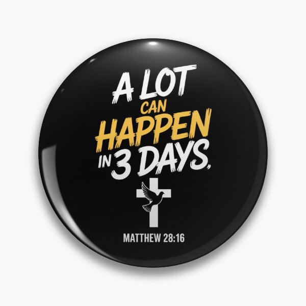 Item preview, A Lot Can Happen In 3 Days Christian Easter Good Friday designed and sold by IdunayaStore.