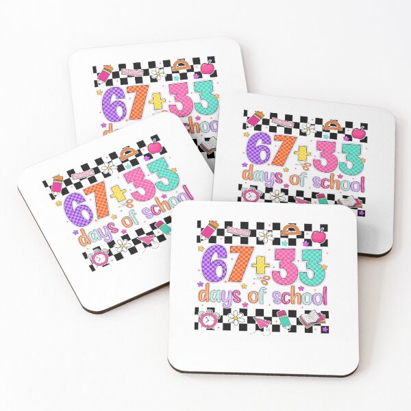 Item preview, Checkered 100 Days of School designed and sold by Kajetanduczynsk.