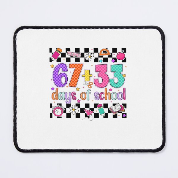 Item preview, Checkered 100 Days of School designed and sold by Kajetanduczynsk.