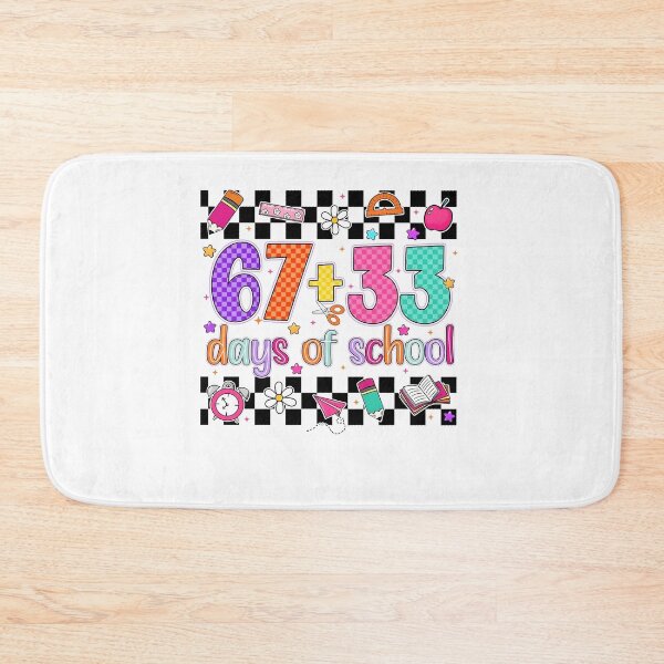 Item preview, Checkered 100 Days of School designed and sold by Kajetanduczynsk.