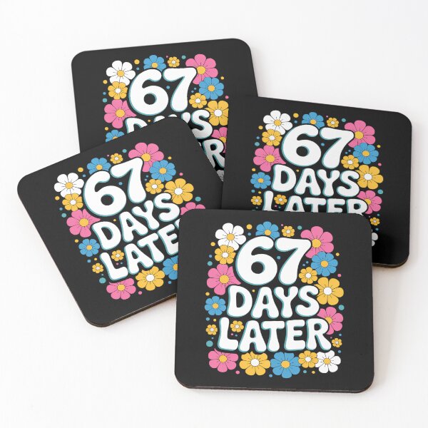 Item preview, 67 Days Later 67th Day of School 67 Teacher Student designed and sold by IdunayaStore.