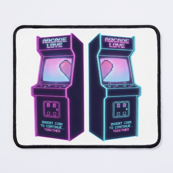 Item preview, Arcade Love Insert Coin – Retro Gaming Couple Neon Valentine Gamer Relationship Gift Design designed and sold by Luminari Creations.