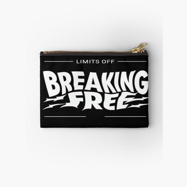 Item preview, Breaking Free Motivational Typography – Bold Grunge Quote for Empowerment, Fitness & Mindset designed and sold by Bright Nest Studio.