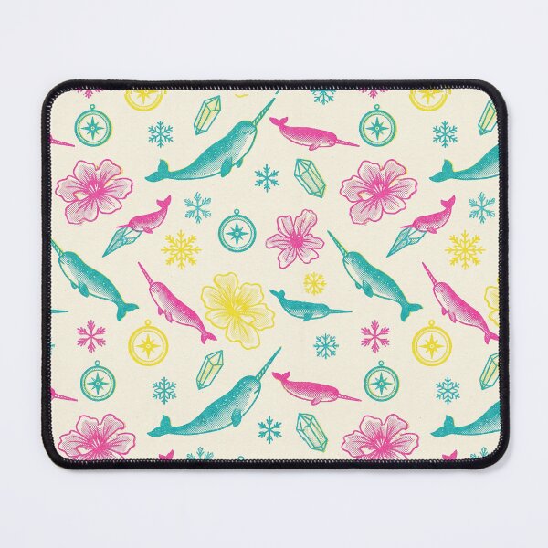 Item preview, cozy pastel mood dolphin, snowflake, flower pattern designed and sold by Virtual-Studio-Geebaki.