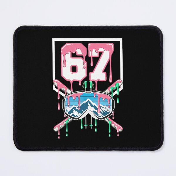 Item preview, Drippy 67 Six Seven Ski Goggles Mountain Tee designed and sold by LashondaGreen89.