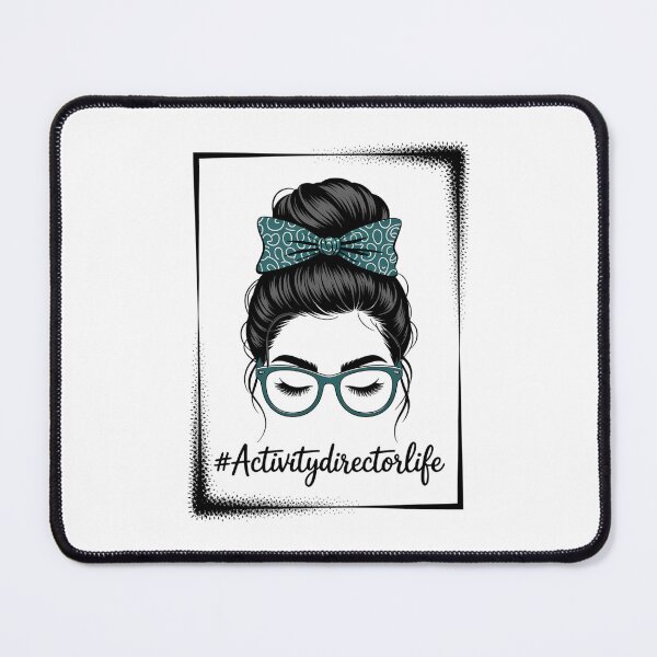 Item preview, Activity Director Messy Bun Bleached World Health Day designed and sold by IdunayaStore.