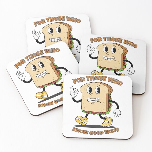 Item preview, Retro Sandwich - Vintage Mascot Illustration designed and sold by KozbiDesign.