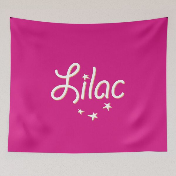 Item preview, My Name is Lilac designed and sold by CharlottePlaceArt.