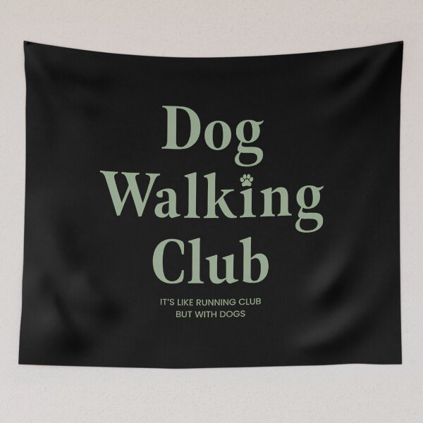 Item preview, Dog Walking Club designed and sold by uqibcmii19.