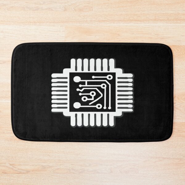 Item preview, Futuristic Microchip Circuit Design – Tech-Inspired Artwork for Engineers, Coders & Digital Dreamers designed and sold by Bright Nest Studio.