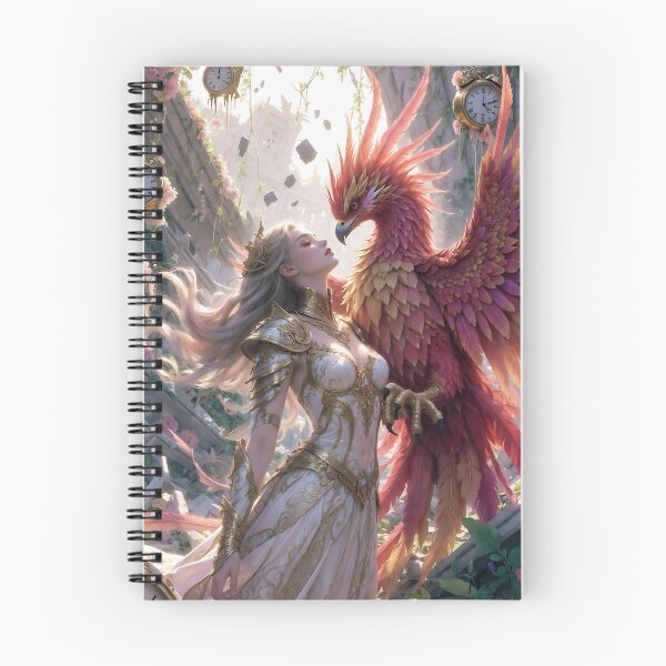 Item preview, Eternal Bond – Phoenix Rebirth Queen designed and sold by SunsetAngelsAI.