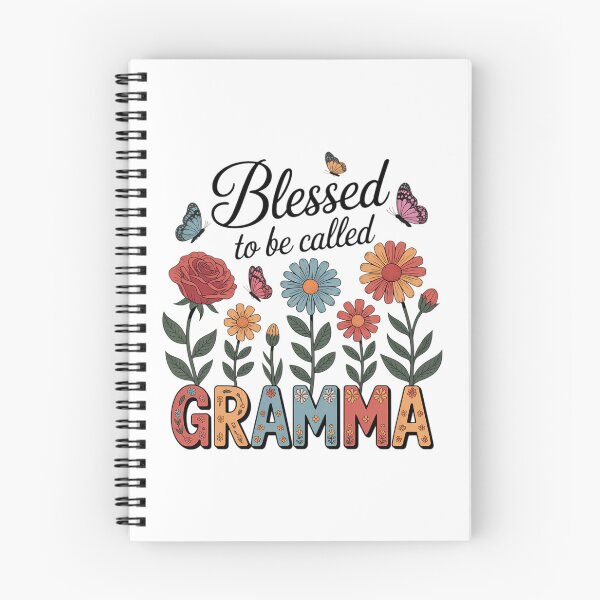 Item preview, Bendecida por ser llamada abuela Flores silvestres Día de la Madre Floral designed and sold by IdunayaStore.