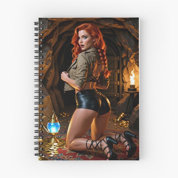 Item preview, Rowan red hair leather shorts awholenewworld designed and sold by CathryneDelamort.