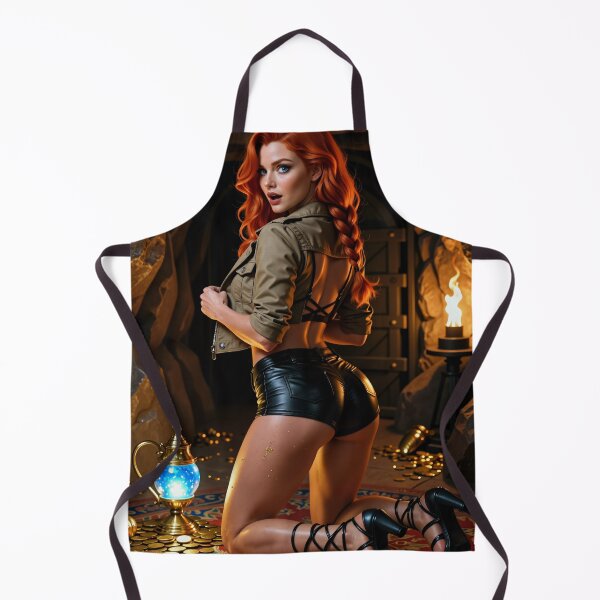 Item preview, Rowan red hair leather shorts awholenewworld designed and sold by CathryneDelamort.