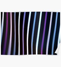 Stripes in Motion #1 Poster