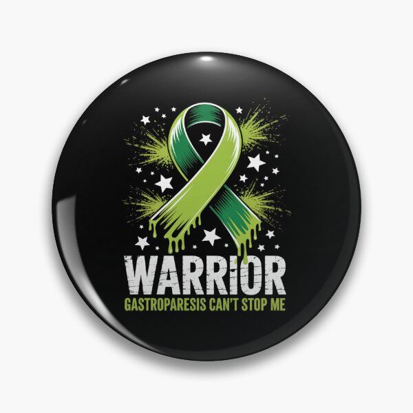 Item preview, Gastroparesis Warrior Gastroparesis Awareness Ribbon designed and sold by Catharsiscath.