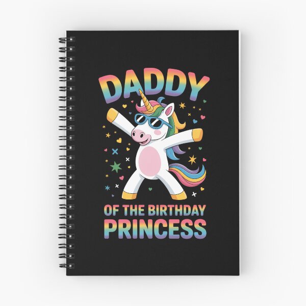 Item preview, Daddy of the Birthday Princess Girl Dabbing Unicorn Dad designed and sold by IdunayaStore.