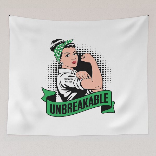 Item preview, GASTROPARESIS WARRIOR IS UNBREAKABLE designed and sold by Catharsiscath.