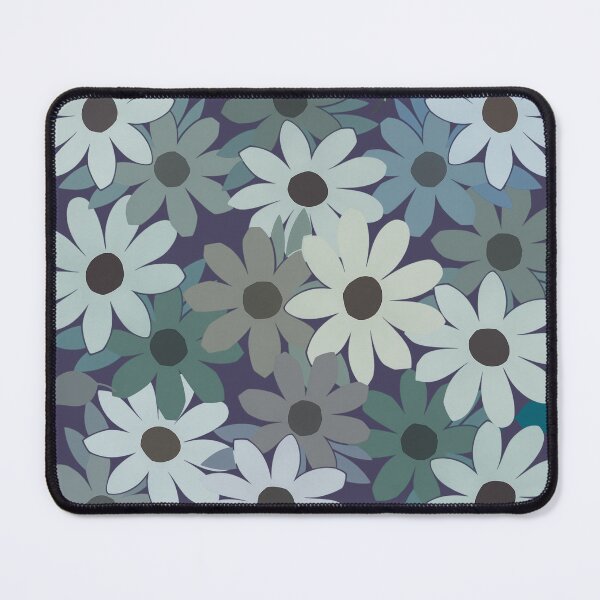 Item preview, Scandinavian Blue Floral Pattern – Nordic Calm Flower Design designed and sold by ScanMood.