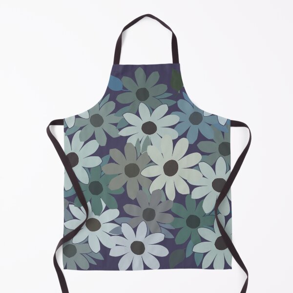 Item preview, Scandinavian Blue Floral Pattern – Nordic Calm Flower Design designed and sold by ScanMood.