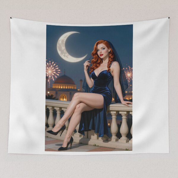 Item preview, Rowan blue velvet moon fireworks designed and sold by CathryneDelamort.