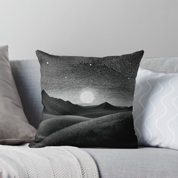 Item preview, Midnight Pointillism Abstraction (No.04) designed and sold by Form Finding Design.