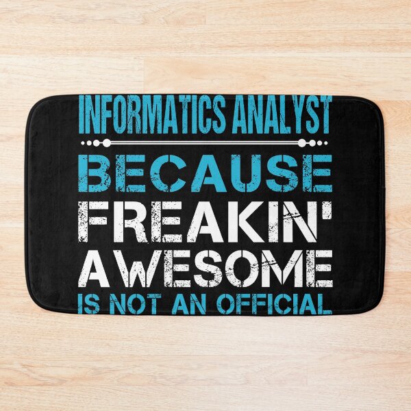 Item preview, Clinical Informatics Analyst designed and sold by aswmhmlc71.