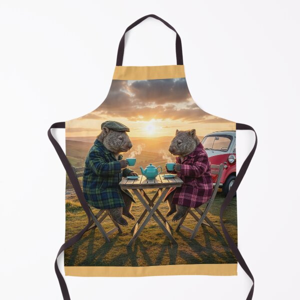 Item preview, Wombats Have Tea in the Yorkshire Dales designed and sold by Tridentulus.