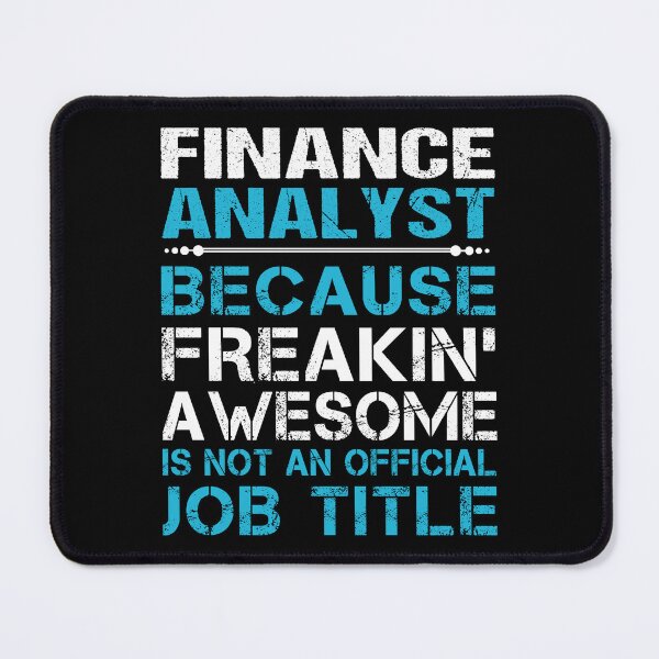 Item preview, Finance Analyst designed and sold by liviawong435.