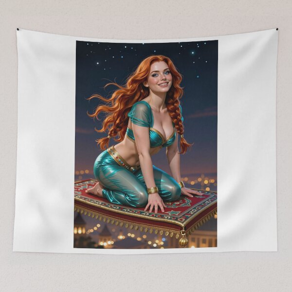 Item preview, Rowan teal gown flying carpet awholenewworld designed and sold by CathryneDelamort.