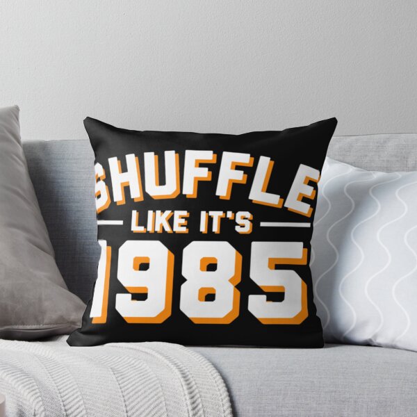Item preview, Retro 80s Style Shuffle Like It Is 1985 Motivational Dance Workout Art designed and sold by EvelysEmelia.