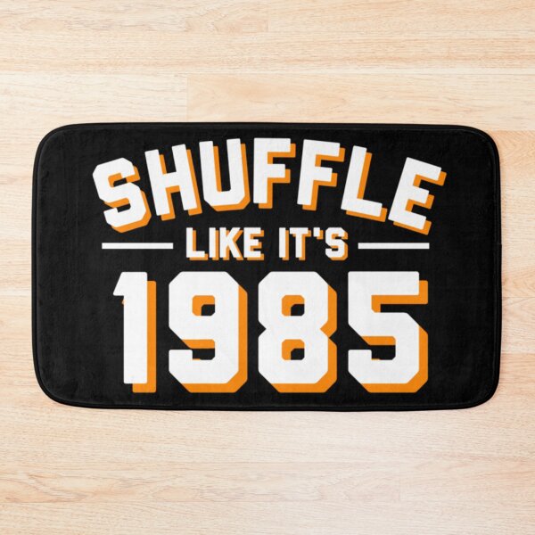 Item preview, Retro 80s Style Shuffle Like It Is 1985 Motivational Dance Workout Art designed and sold by EvelysEmelia.