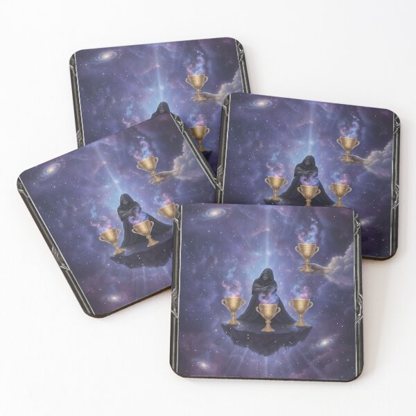 Item preview, Four of Cups - Cosmic Tarot Edition designed and sold by KYOFRAME.