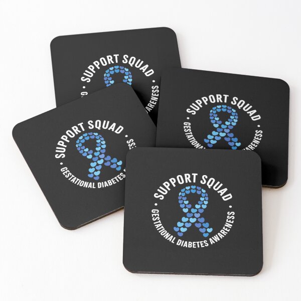 Item preview, Gestational Diabetes Support Squad Blue Ribbon Awareness designed and sold by Catharsiscath.