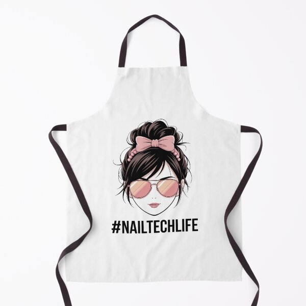 Item preview, Messy Bun Nail Tech Life Nail Artist Mothers Day designed and sold by IdunayaStore.