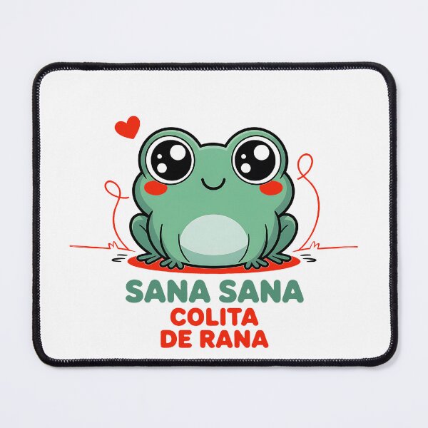 Item preview, Cute Frog Sana Sana Colita De Rana Spanish Cartoon Design designed and sold by Maniutek.