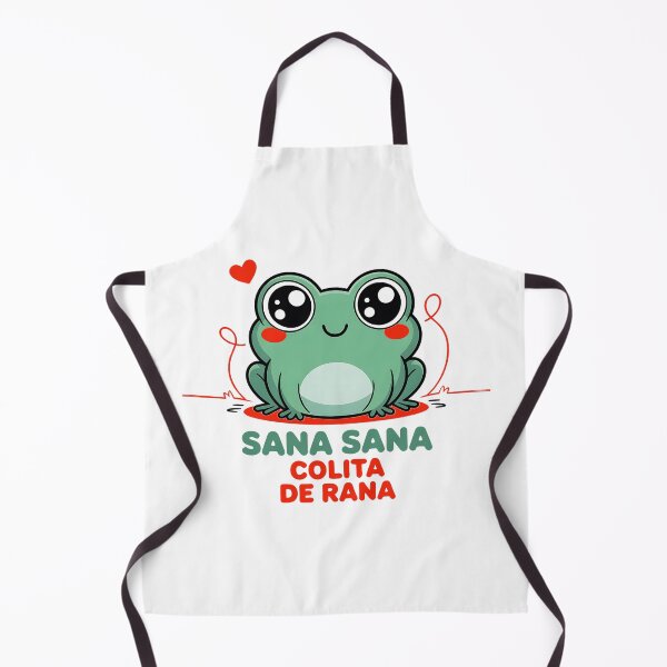 Item preview, Cute Frog Sana Sana Colita De Rana Spanish Cartoon Design designed and sold by Maniutek.