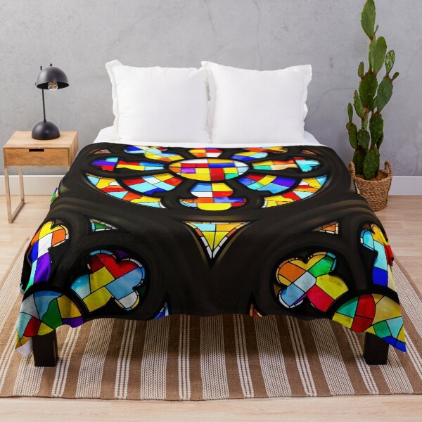 Item preview, Radial Circular Stained Glass Window Mosaic (image size 7840x11680) designed and sold by Digital-Davinci.