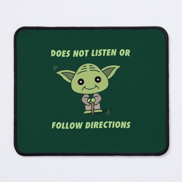 Item preview, Does Not Listen Or Follow Directions (7) designed and sold by LednerFreida.