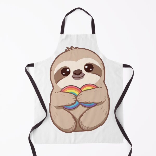 Item preview, Kawaii Sloth Rainbow Infinity designed and sold by TheNeuroVerse.