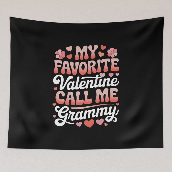 Item preview, My Favorite Valentine Call Me Grammy Mother's Valentines Day designed and sold by IdunayaStore.