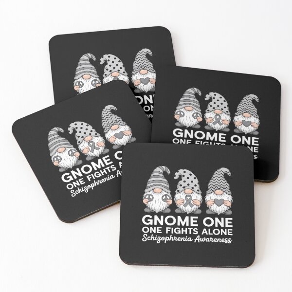 Item preview, Gnome One Fight Alone Schizophrenia Awareness designed and sold by Catharsiscath.