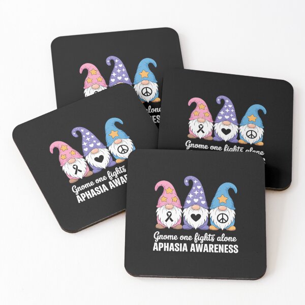 Item preview, Gnome One Fights Alone Aphasia Awareness designed and sold by Catharsiscath.